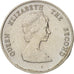 Monnaie, Etats des caraibes orientales, Elizabeth II, 25 Cents, 1981, SUP