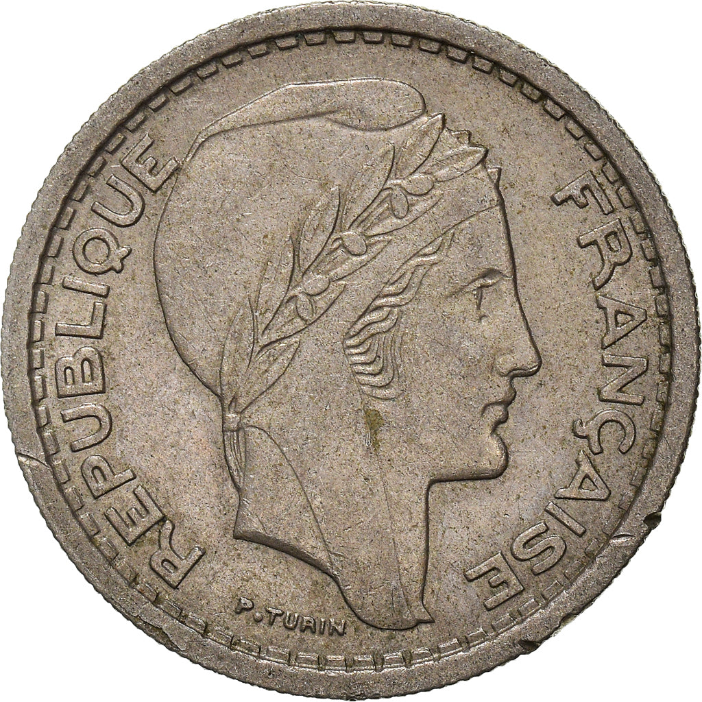 Coin, Algeria, 20 Francs, 1949