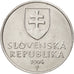 Moneta, Słowacja, 20 Halierov, 1994, MS(63), Aluminium, KM:18