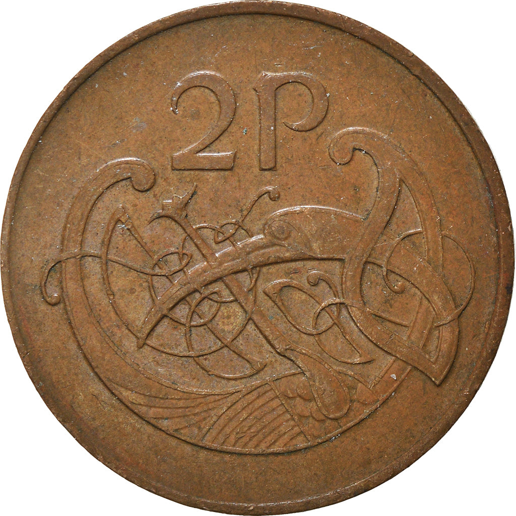 Coin, IRELAND REPUBLIC, 2 Pence, 1979