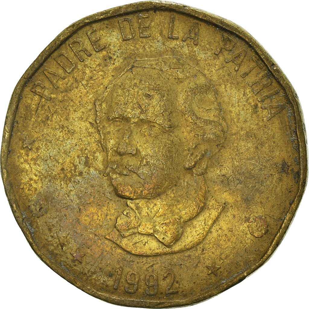 Moneta, Republika Dominikany, Peso, 1992