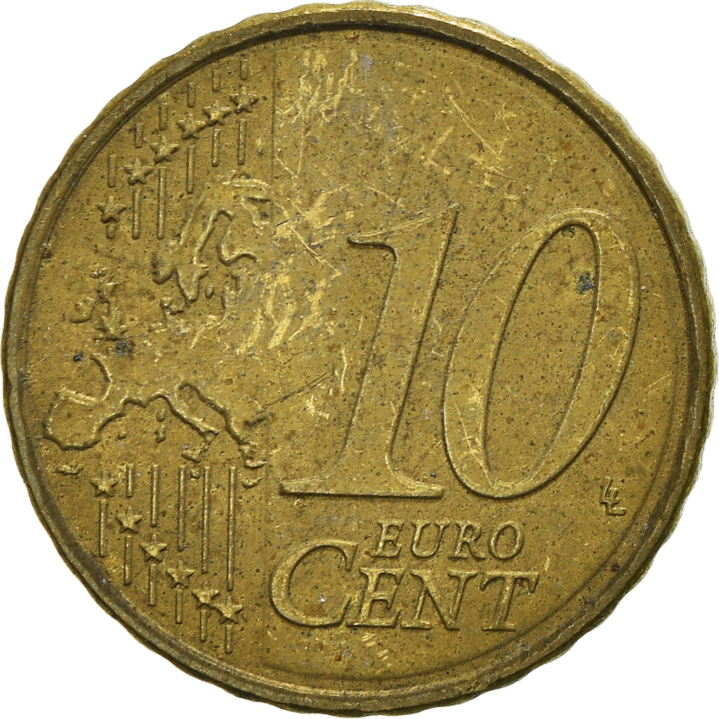 Moneda, Francia, 10 Euro Cent, 2007