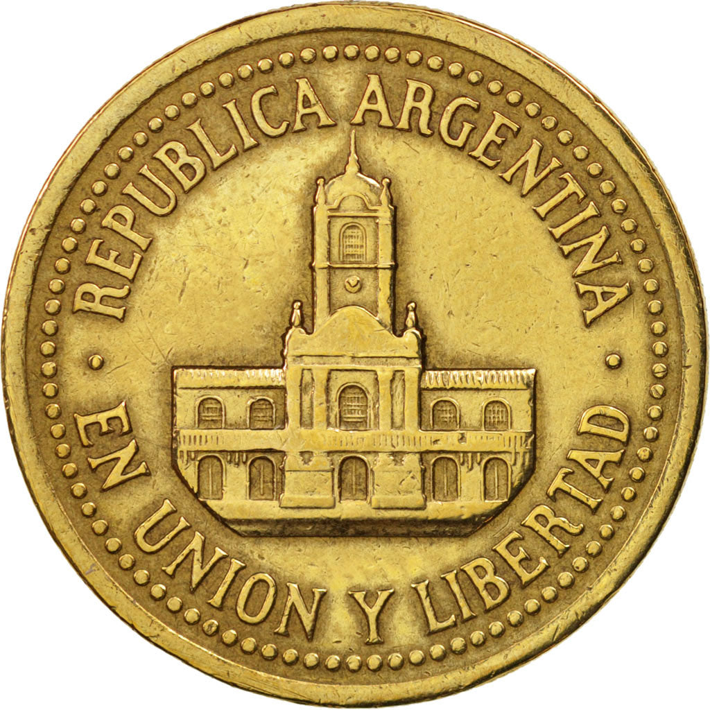 Moneta, Argentina, 25 Centavos, 1992, BB, Alluminio-bronzo, KM:110.1