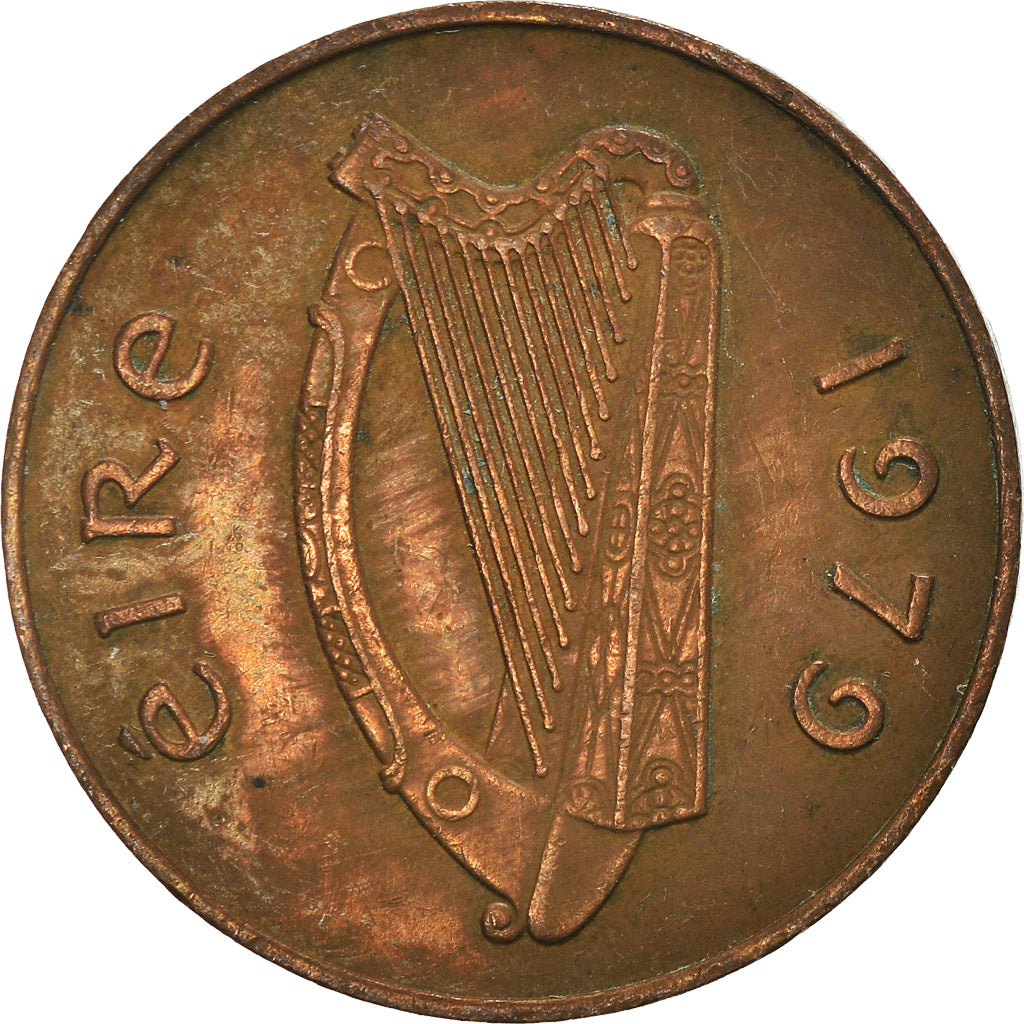 Munten, REPUBLIEK IERLAND, 2 Pence, 1979