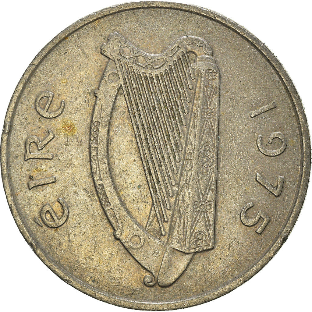Munten, REPUBLIEK IERLAND, 10 Pence, 1975