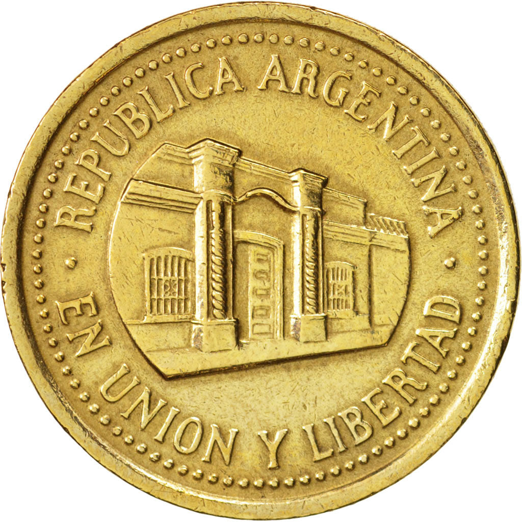 Moneta, Argentina, 50 Centavos, 1994, Buenos Aires, BB, Alluminio-bronzo