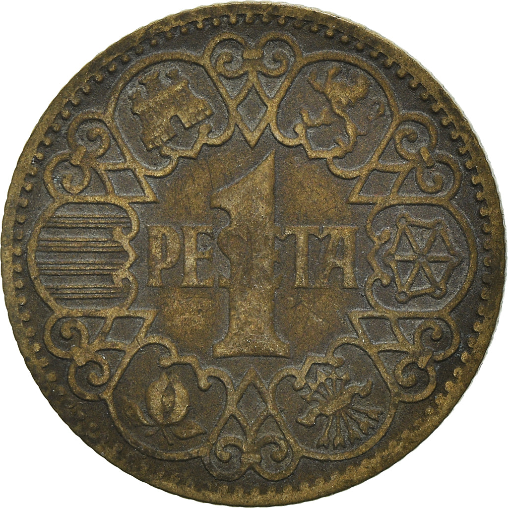 Münze, Spanien, Peseta, 1944