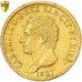 Kingdom of Sardinia, Carlo Felice, 20 Lire, 1827, Genoa, Oro, PCGS, AU53