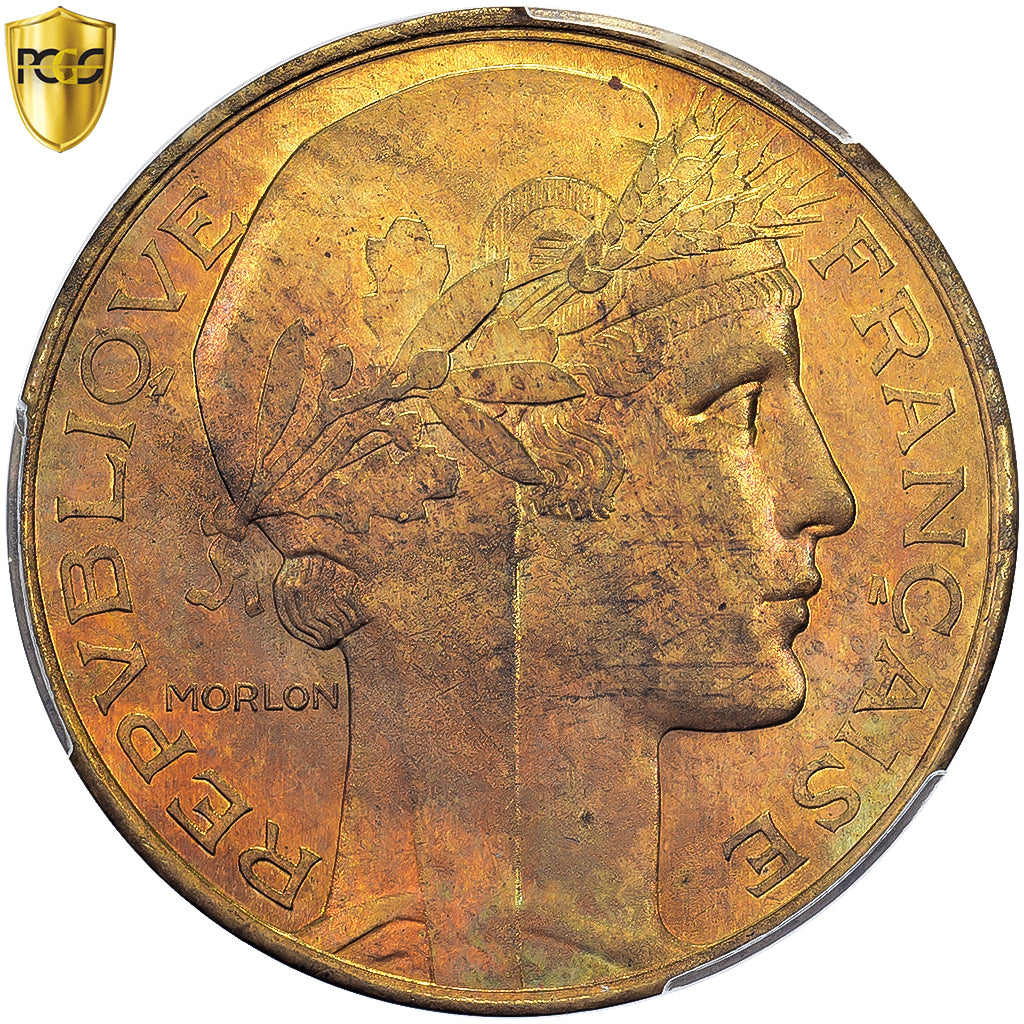 Munten, FRANS INDO-CHINA, Cent, 1931, Epreuve, PCGS, SP64, UNC, Aluminum-Bronze