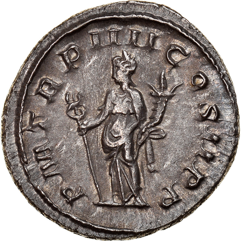 Coin, Philip I, Antoninianus, 247, Rome, AU(55-58), Billon, RIC:4.