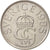 Moneta, Szwecja, Carl XVI Gustaf, 5 Kronor, 1985, EF(40-45), Miedź-Nikiel