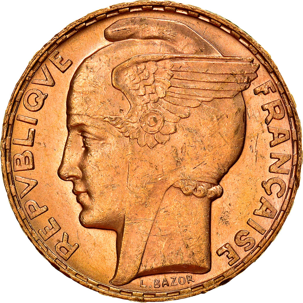France, 100 Francs, Bazor, 1935, Paris, Gold, AU(55-58), Gadoury:1148, KM:880