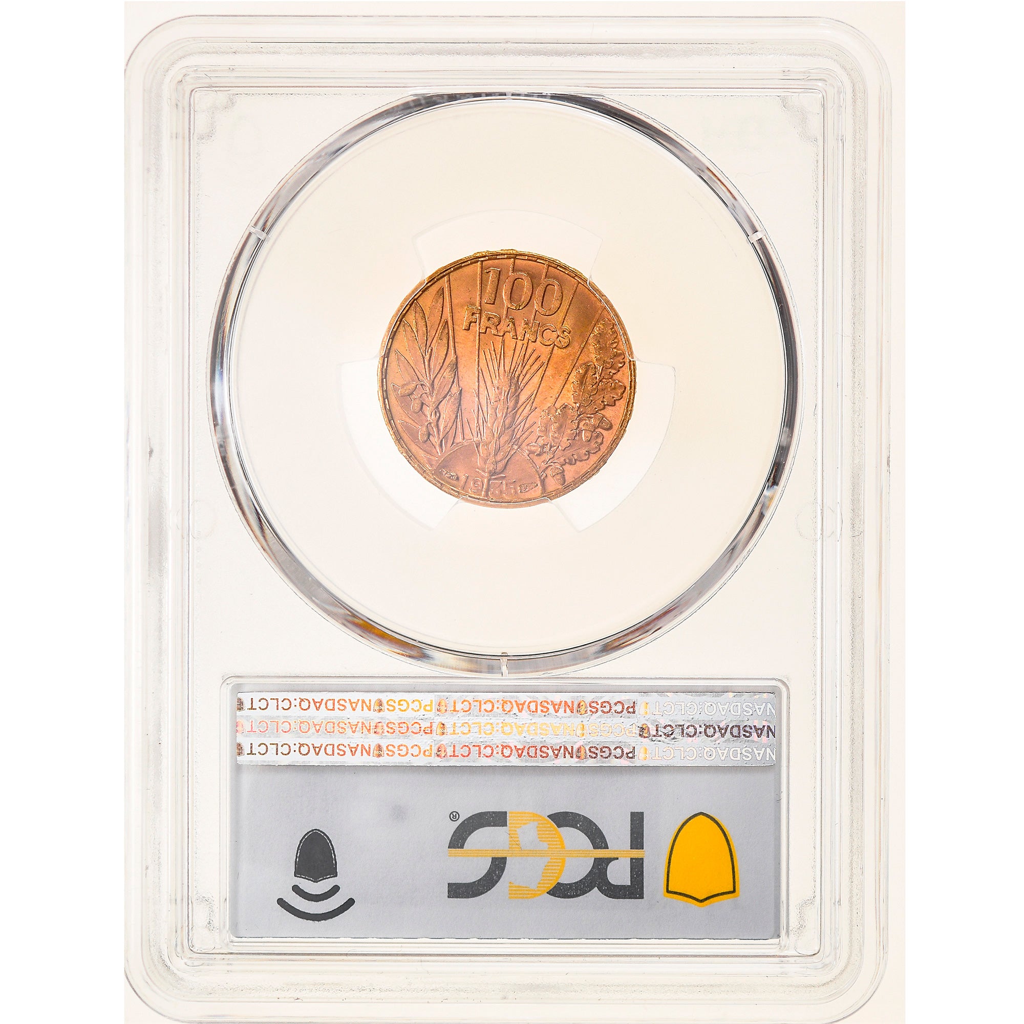 France, 100 Francs, Bazor, 1935, Paris, Or, PCGS, MS64, Gadoury:1148, KM:880