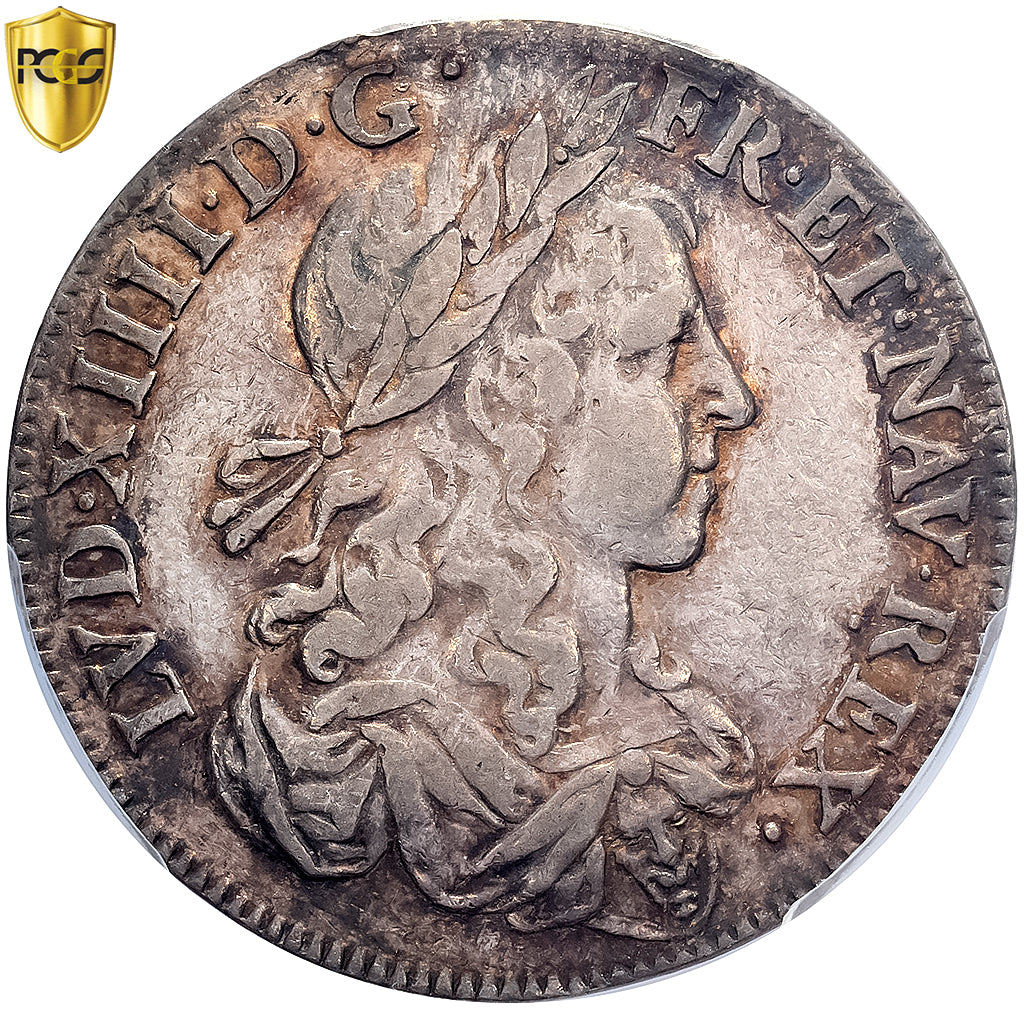 Francia, Louis XIV, lis d'argent, 1656, Paris, Argento, PCGS, XF45, Gadoury:167