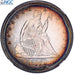 United States, Quarter, Seated Liberty, 1871, Philadelphia, Cameo, Silver, NGC