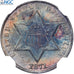 Stati Uniti, 3 Cents, 1871, Philadelphia, Cameo, Argento, NGC, PF65 CAMEO, KM:88
