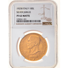 Moneta, Italia, Vittorio Emanuele III, 100 Lire, 1925, Rome, Proof, NGC, PF62