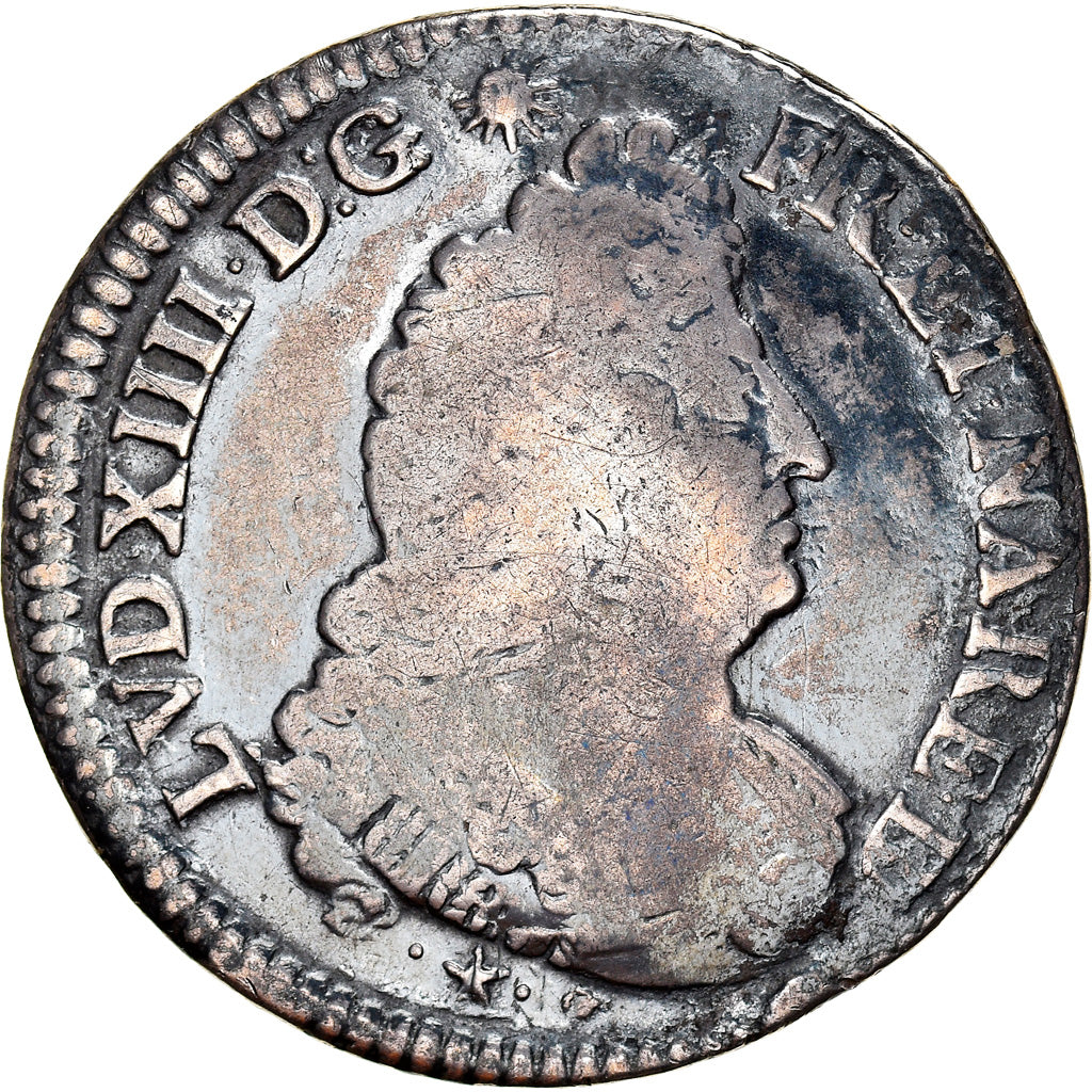 Frankrijk, Louis XIV, 1/2 Écu de Béarn aux palmes, 1694, Pau, reformed