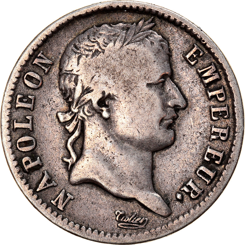 Coin, France, Napoléon I, Franc, 1808, Nantes, EF(40-45), Silver, KM:682.12