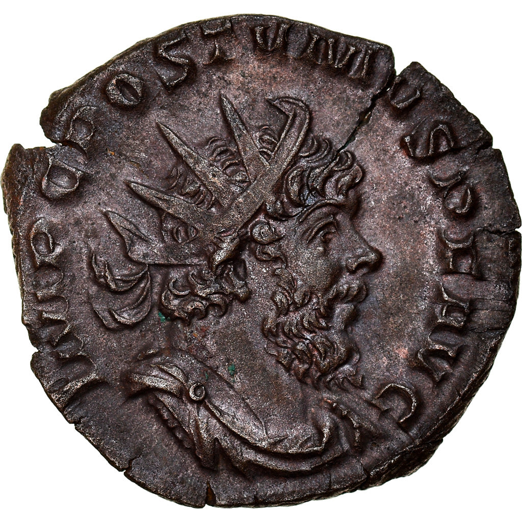 Postumus, Antoninianus, 268, Colonia Agrippinensis, Vellón, MBC+, RIC:311