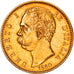 Włochy, Umberto I, 100 Lire, 1880, Rome, Bardzo rzadkie, Złoto, MS(60-62)