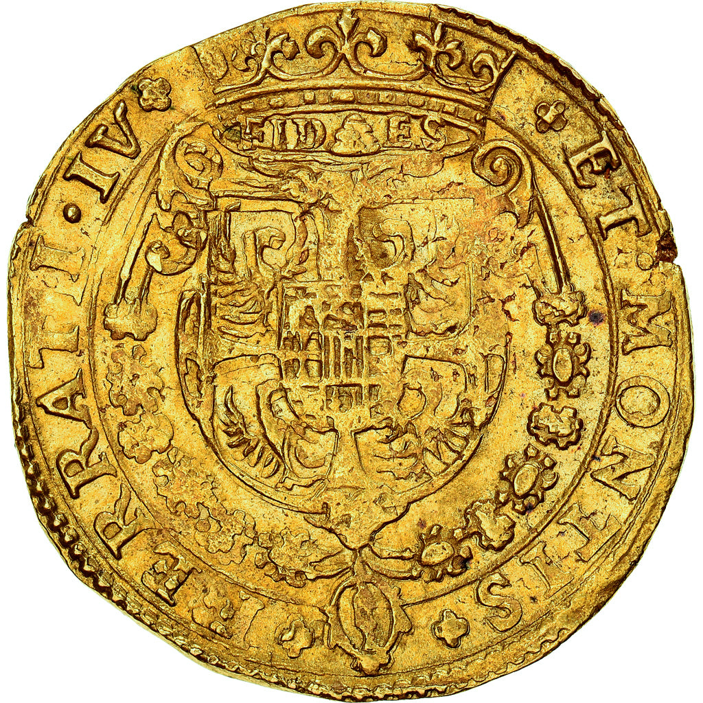 Duchy of Mantua, Vincenzo II, 2 Doppie, 1627, Mantua, Oro, BB+, KM:100