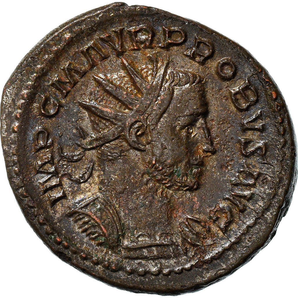 Coin, Probus, Antoninianus, AD 277, Lyon - Lugdunum, AU(55-58), Billon, RIC:52
