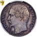 France, Napoleon III, 1 Franc, 1853, Paris, Pattern, Silver, PCGS, SP64