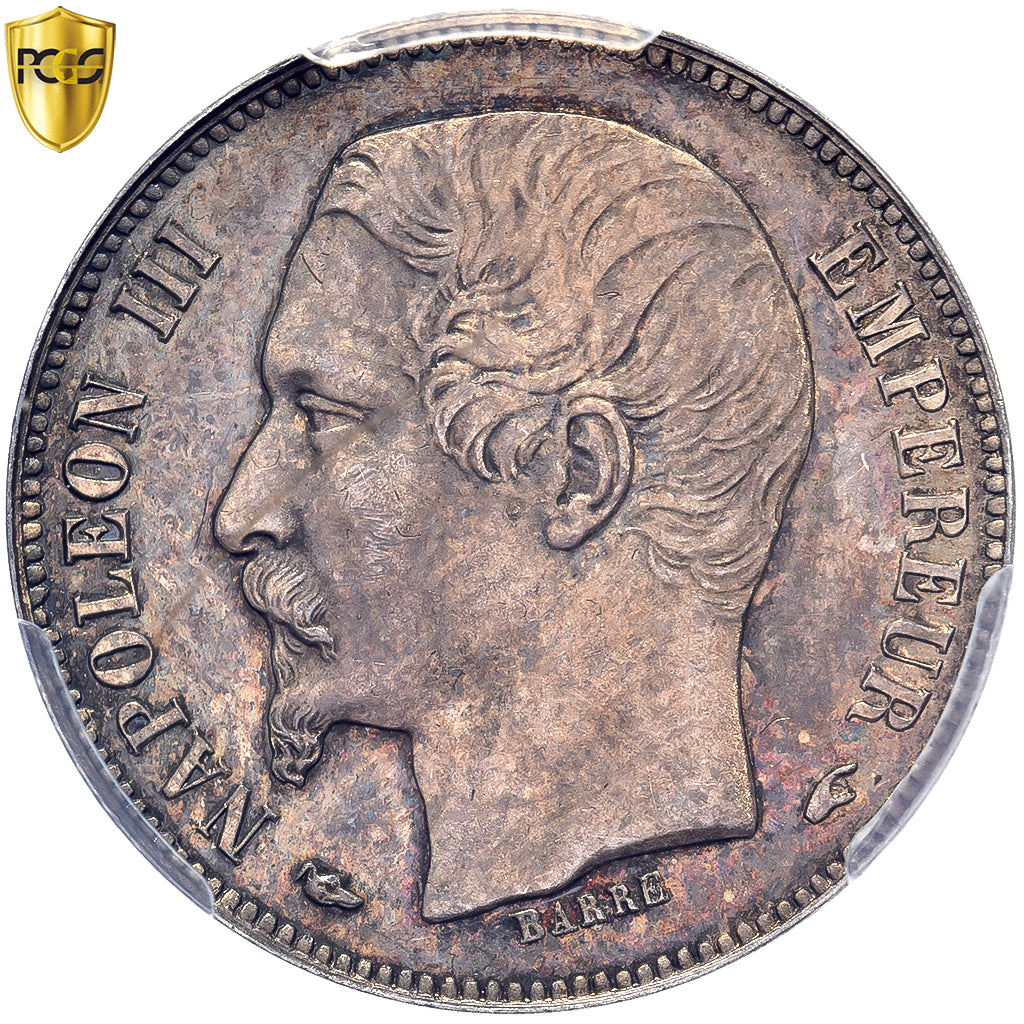 Münze, Frankreich, Napoleon III, Napoléon III, 50 Centimes, 1853, Paris