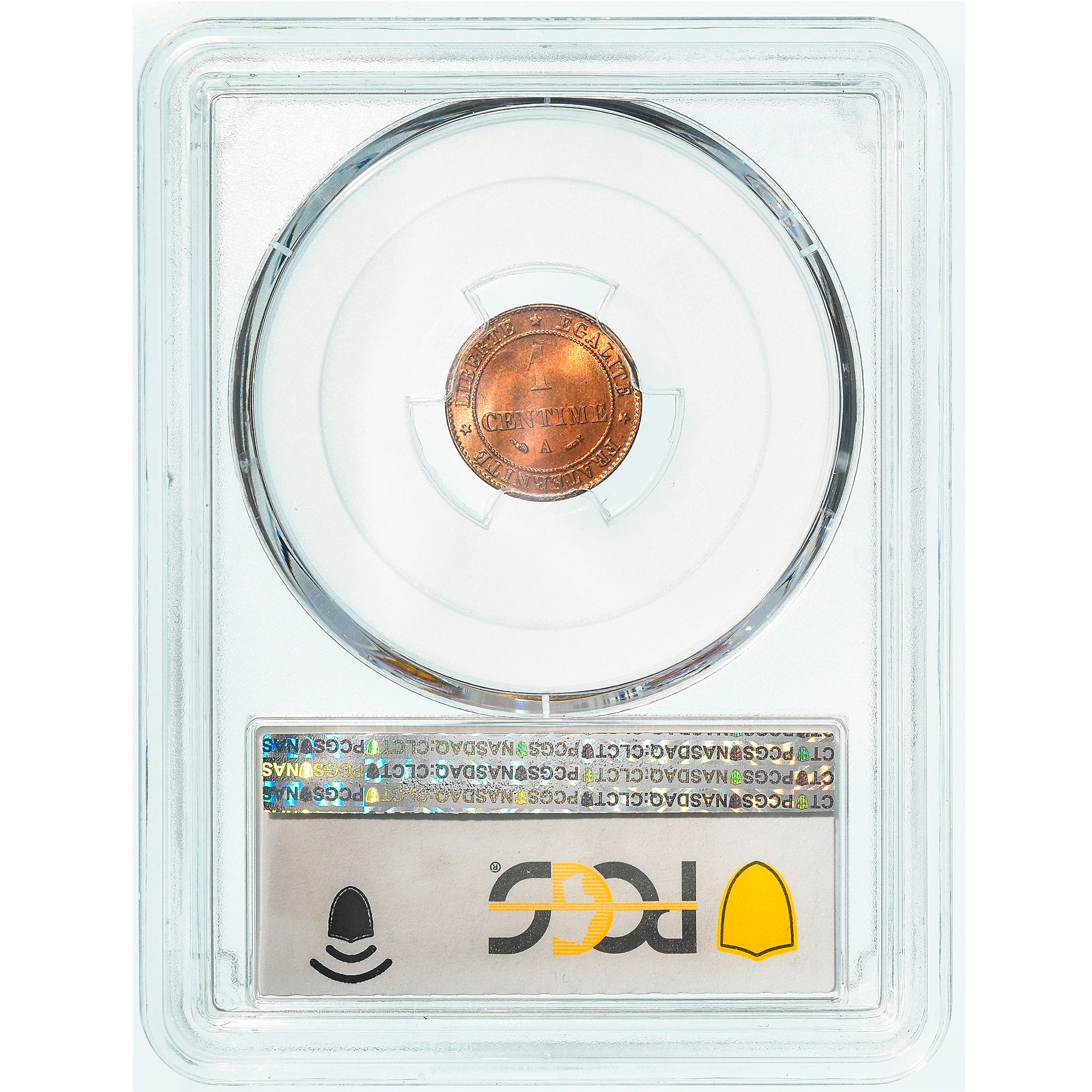 Coin, France, Cérès, Centime, 1884, Paris, PCGS, MS66RD, MS(65-70), Bronze