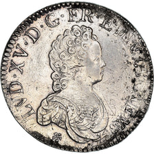 Coin, France, Louis XV, Écu Vertugadin, Ecu, 1716, Reims, EF(40-45), Silver