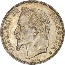 Coin, France, Napoléon III, 5 Francs, 1868, Strasbourg, MS(60-62), Silver
