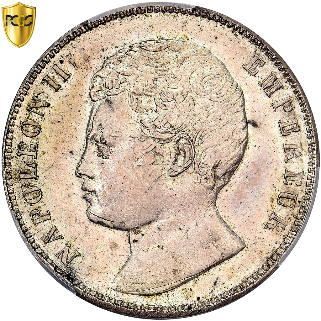 Francia, Napoleon II, 2 Francs, 1816, Paris, Overstruck Essai, Argento, PCGS