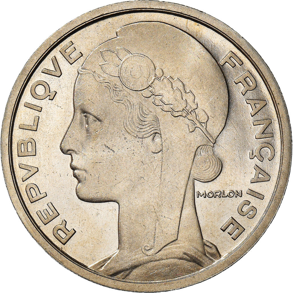 Moneta, Francia, Concours de Morlon, 5 Francs, 1933, ESSAI, SPL, Nichel