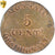 Frankreich, Napoleon I, 5 Centimes, Obsidionale, 1814, Anvers, Grand Module