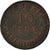 Moeda, ESTADOS FRANCESES, ANTWERP, Napoleon I, 10 Centimes, 1814, Wolschot