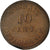 Moeda, ESTADOS FRANCESES, ANTWERP, 10 Centimes, 1814, Wolschot, AU(50-53)