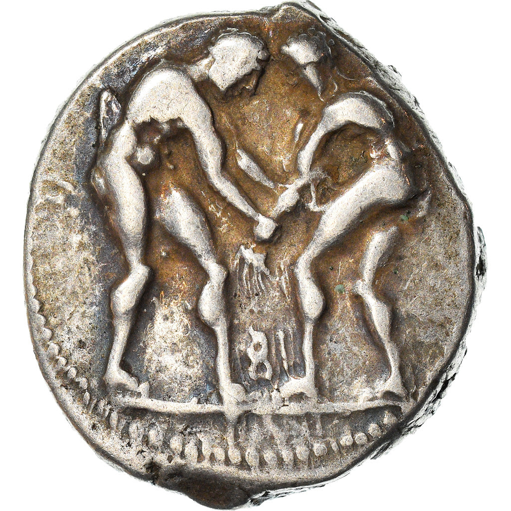 Coin, Pamphylia, Aspendos, Stater, 380-330 BC, Aspendos, EF(40-45), Silver