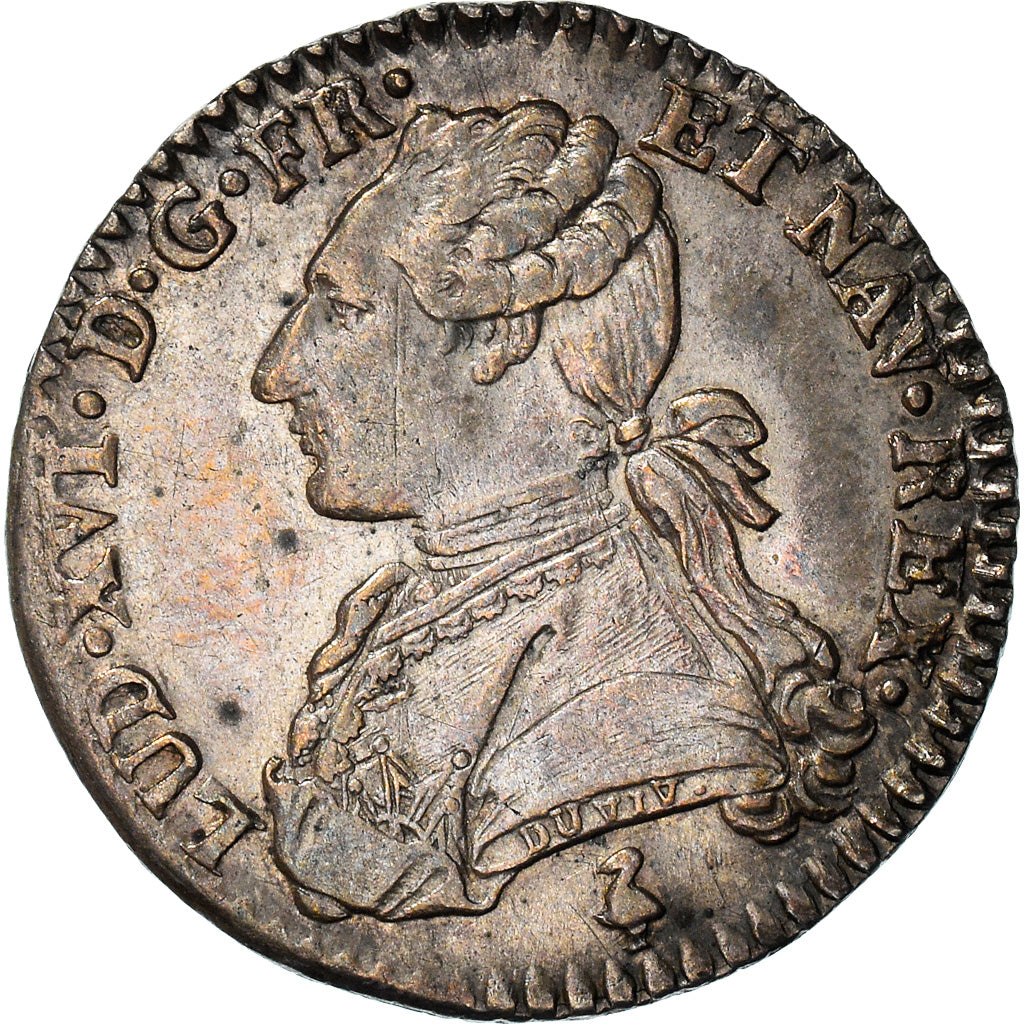 Moeda, França, Louis XVI, 1/10 Écu, 12 Sols, 1/10 ECU, 1786/85, Paris