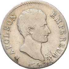 Moneta, Francja, Napoléon I, 2 Francs, 1807, Torino, VF(20-25), Srebro