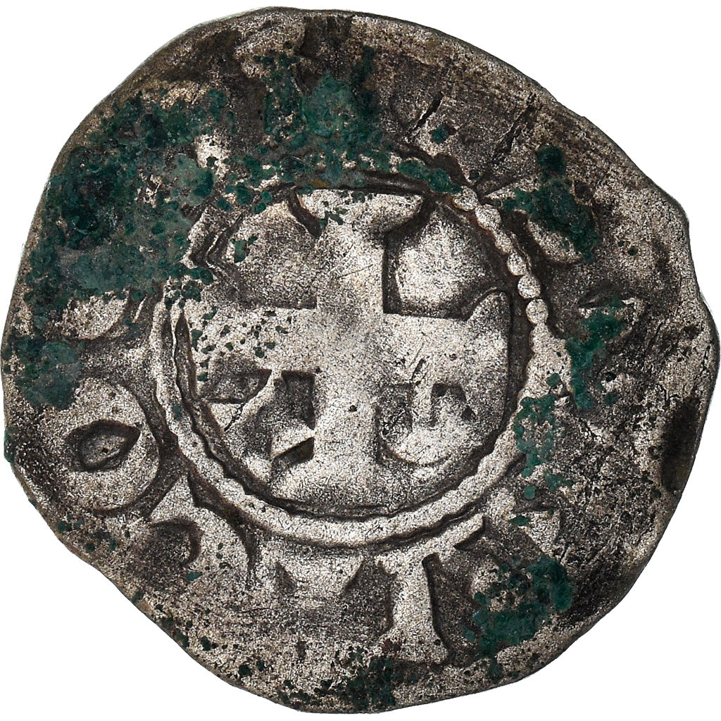 Coin, France, Anjou, Foulques V, Denarius, Angers, F(12-15), Silver, Boudeau:153