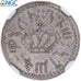 Ethiopia, Menelik II, Mahaleki, EE1885 (1893), Harar, Pattern, Silver, NGC, MS61