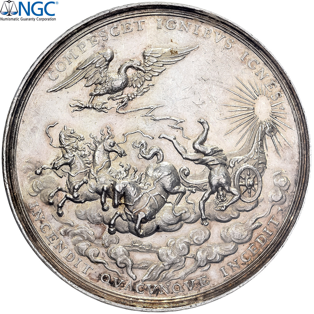 Deutschland, Medaille, 1689, Silber, P. H. Müller, NGC, MS60