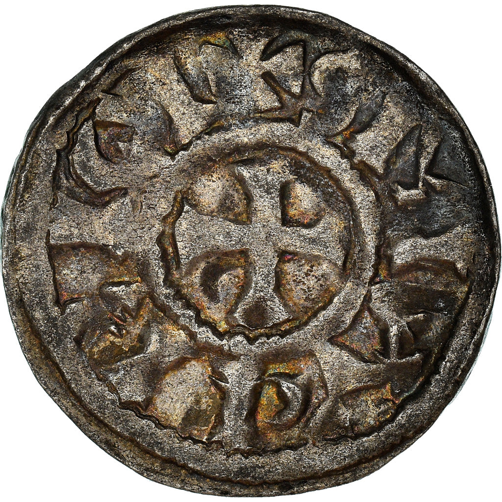 Monnaie, France, Dauphiné, Sobon, Denier, c. 946, Vienne, Archevêché de