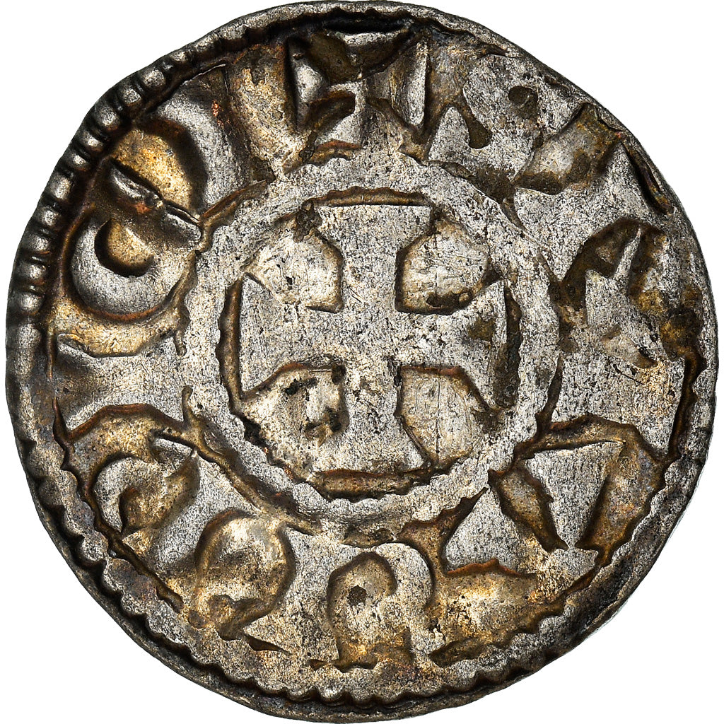 Monnaie, France, Dauphiné, Sobon, Denier, c. 946, Vienne, Archevêché de