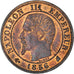 Coin, France, Napoleon III, Napoléon III, Centime, 1856, Bordeaux, AU(55-58)