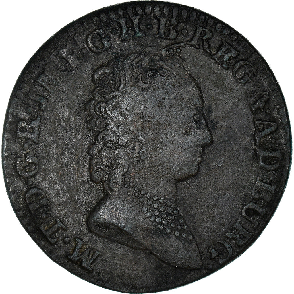 Munten, NEDERLANDS OOSTENRIJK, Maria Theresa, 2 Liards, 2 Oorden, 1749, Bruges