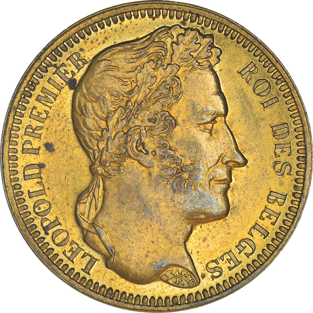 Münze, Belgien, Leopold I, 20 Francs, 1835, ESSAI, VZ+, Zinn