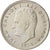 Coin, Spain, Juan Carlos I, 5 Pesetas, 1975, MS(60-62), Copper-nickel, KM:807