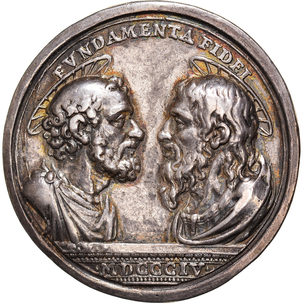 Vatikan, Medaille, Pius VII, Religions & beliefs, 1804, Tomasso Mercandetti, VZ